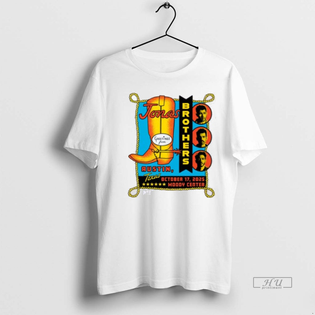 Officials Jonas Brothers Oct 17 2025 Moody Center Event Tee Shirt Sweater