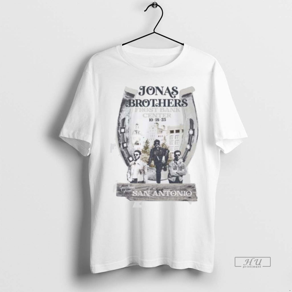 Officials Jonas Brothers October 18 2025 Frost Bank Center Show Tee Shirt Sweater