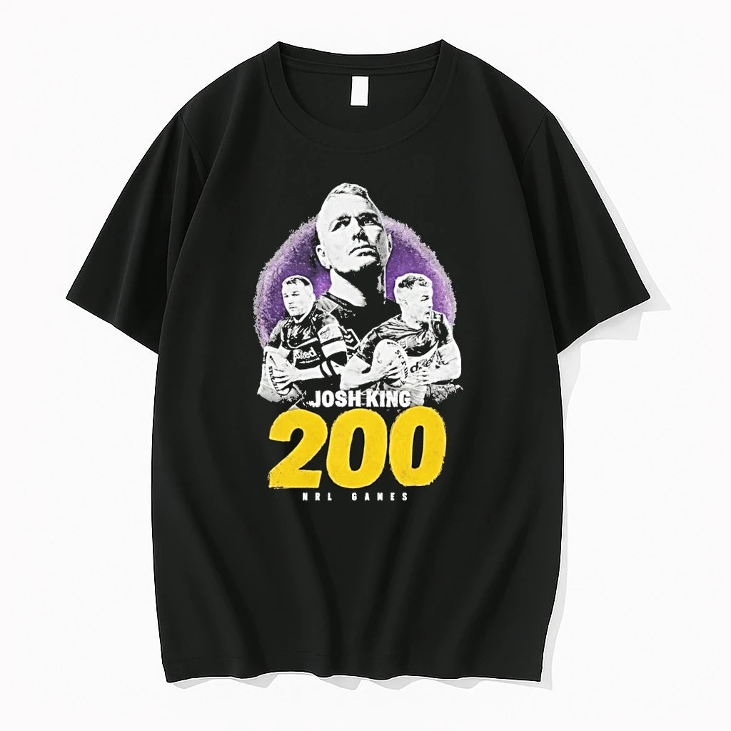 Officials Josh King 200 Nrl Games Melbourne Rugby Shirts Premium T Shirt
