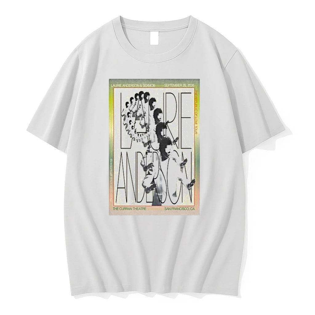 Officials Laurie Anderson San Francisco Tour On Sept 25 2026 Premium T Shirt