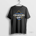 Officials Los Angeles Dodgers 2025 Lcs Champions Locker Room Tee Shirt Sweater