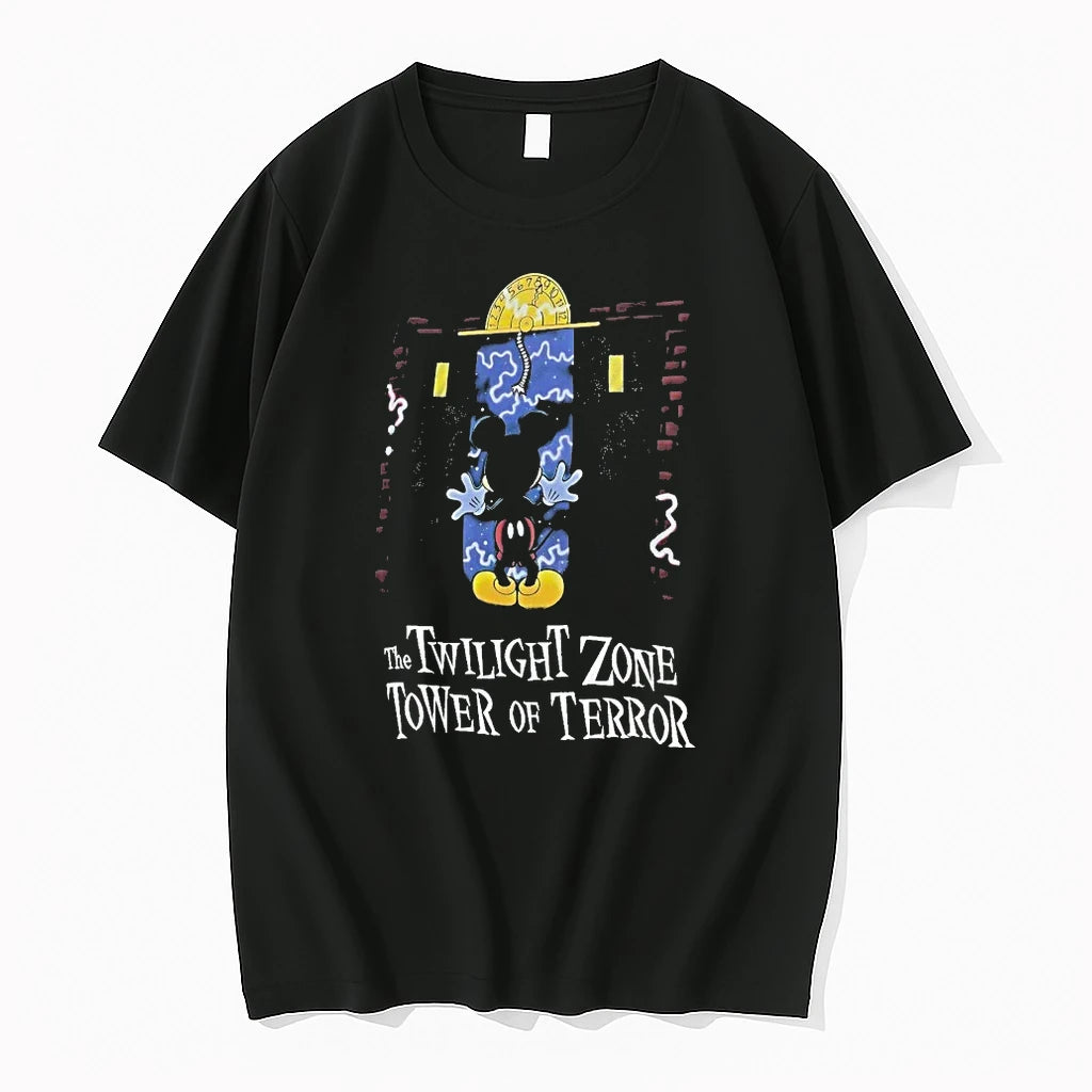Officials Mickey Mouse The Twilight Zone Tower Of Terror Premium T Shirt