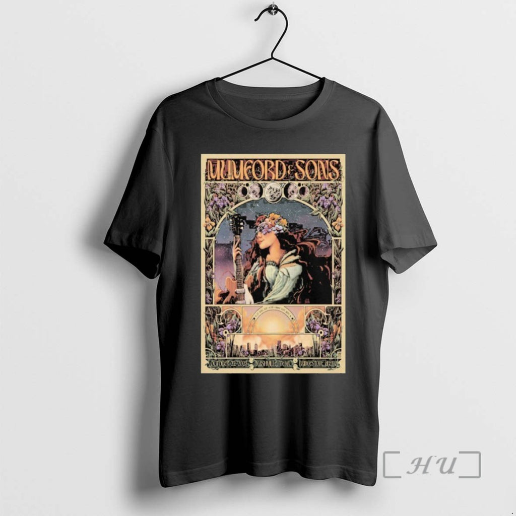 Officials Mumford And Sons October 22 2025 In Nashville Tn Bridgestone Arena T Shirt Sweater