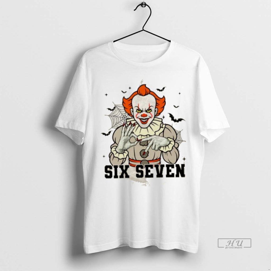 Officials Rtmmovuu Pennywise 67 Six Seven Halloween Tee Shirt Sweater