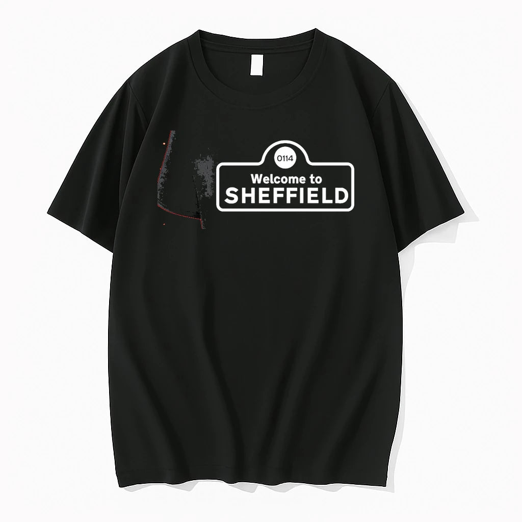 Officials Richard Hawley 0114 Welcome To Sheffield Premium T Shirt