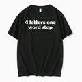 Officials Solo Sikoa 4 Letter One Word Stop Premium T Shirt