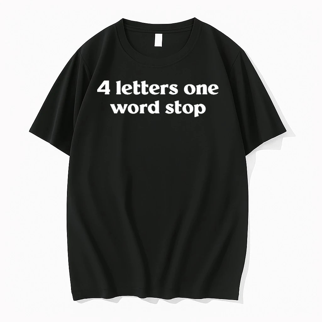 Officials Solo Sikoa 4 Letter One Word Stop Premium T Shirt