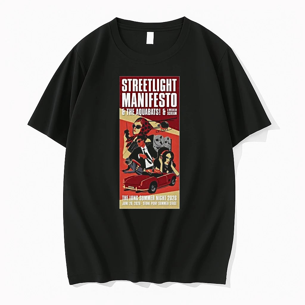 Officials Streetlight Manifesto Asbury Park New Jersey June 26 2026 Premium T Shirt
