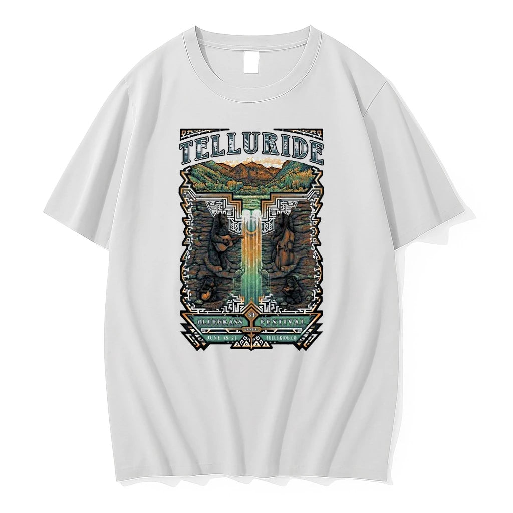 Officials Telluride Bluegrass Festival June 18 21 2026 Telluride Co Premium T Shirt