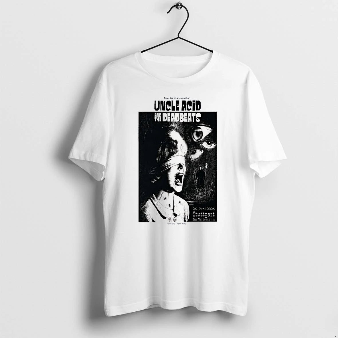 Officials Uncle Acid June 26 2026 Club Im Wizemann Stuttgart Germany Premium T Shirt