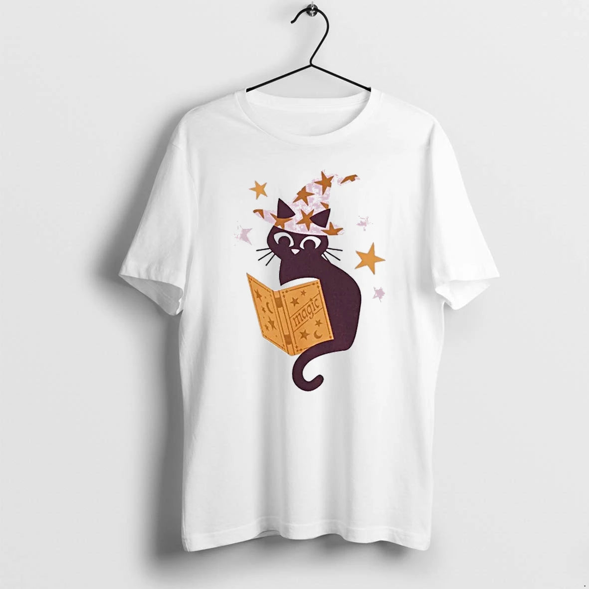 Officials Witchy Magic Cat Premium T Shirt