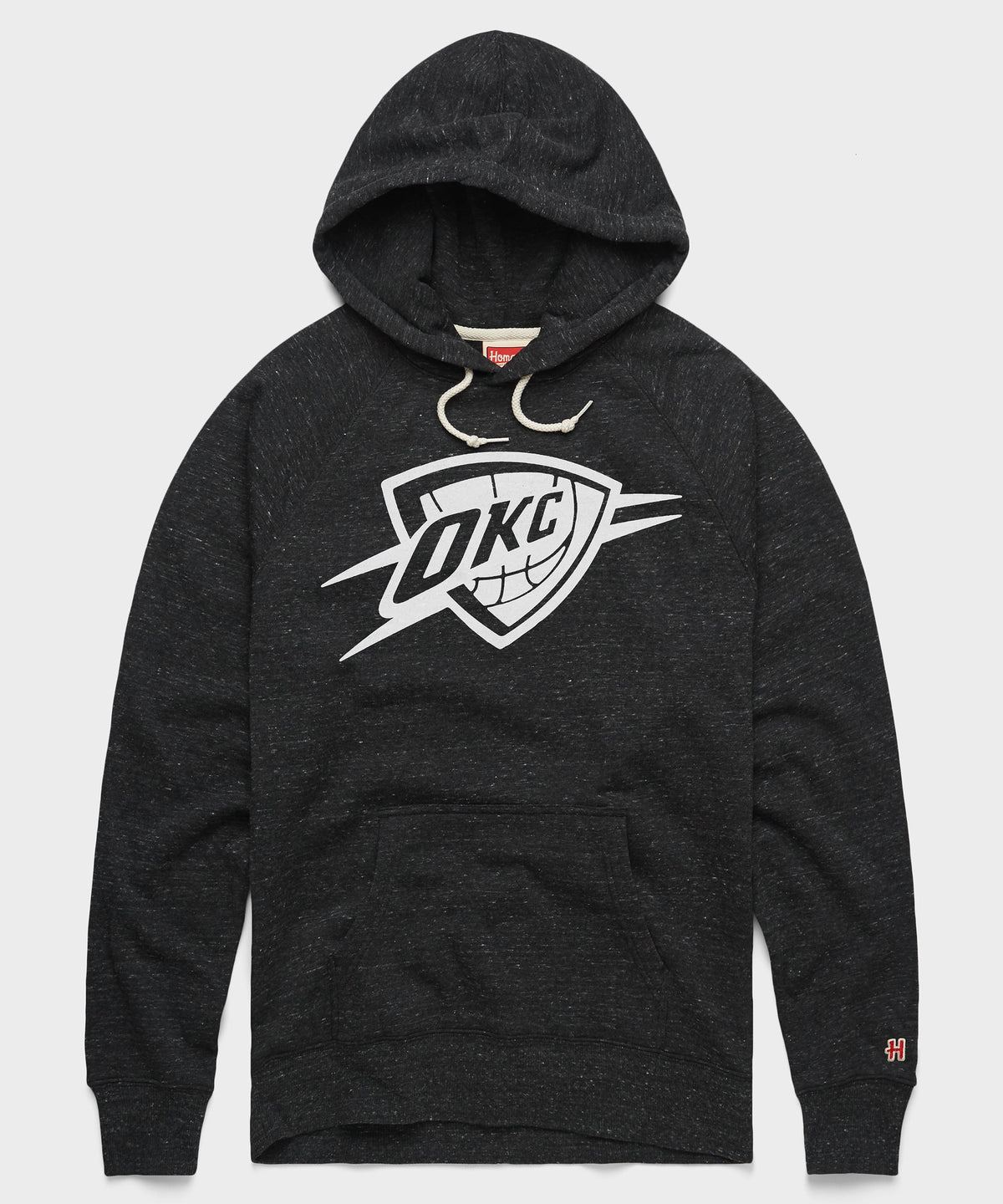 Oklahoma City Thunder Blacktop Logo Hoodie