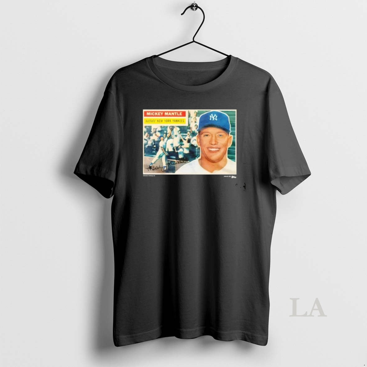 Original 1956 Topps Baseball Mickey Mantle New York Yankees