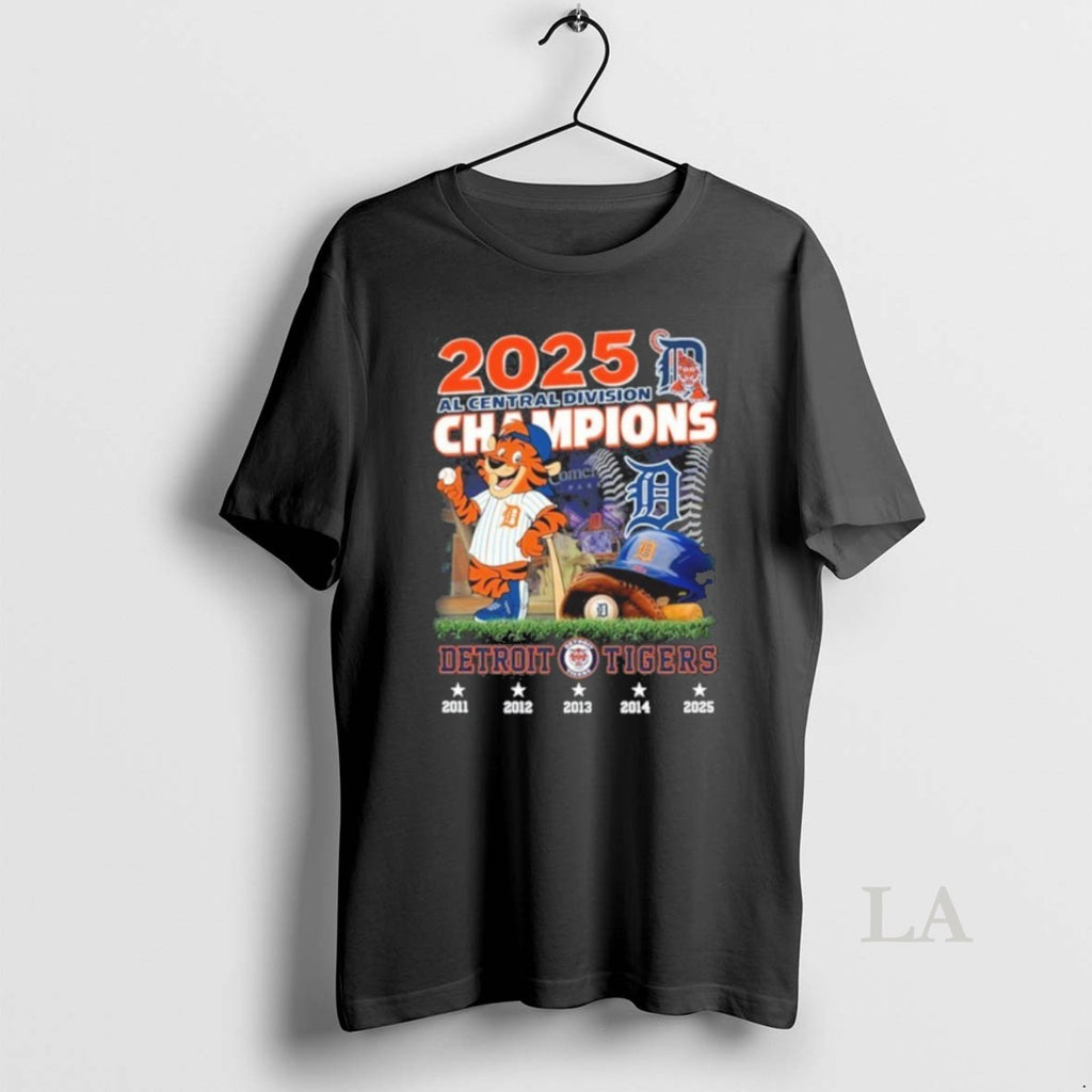 Original 2025 Al Central Division Champions Detroit Tigers 2011 2025