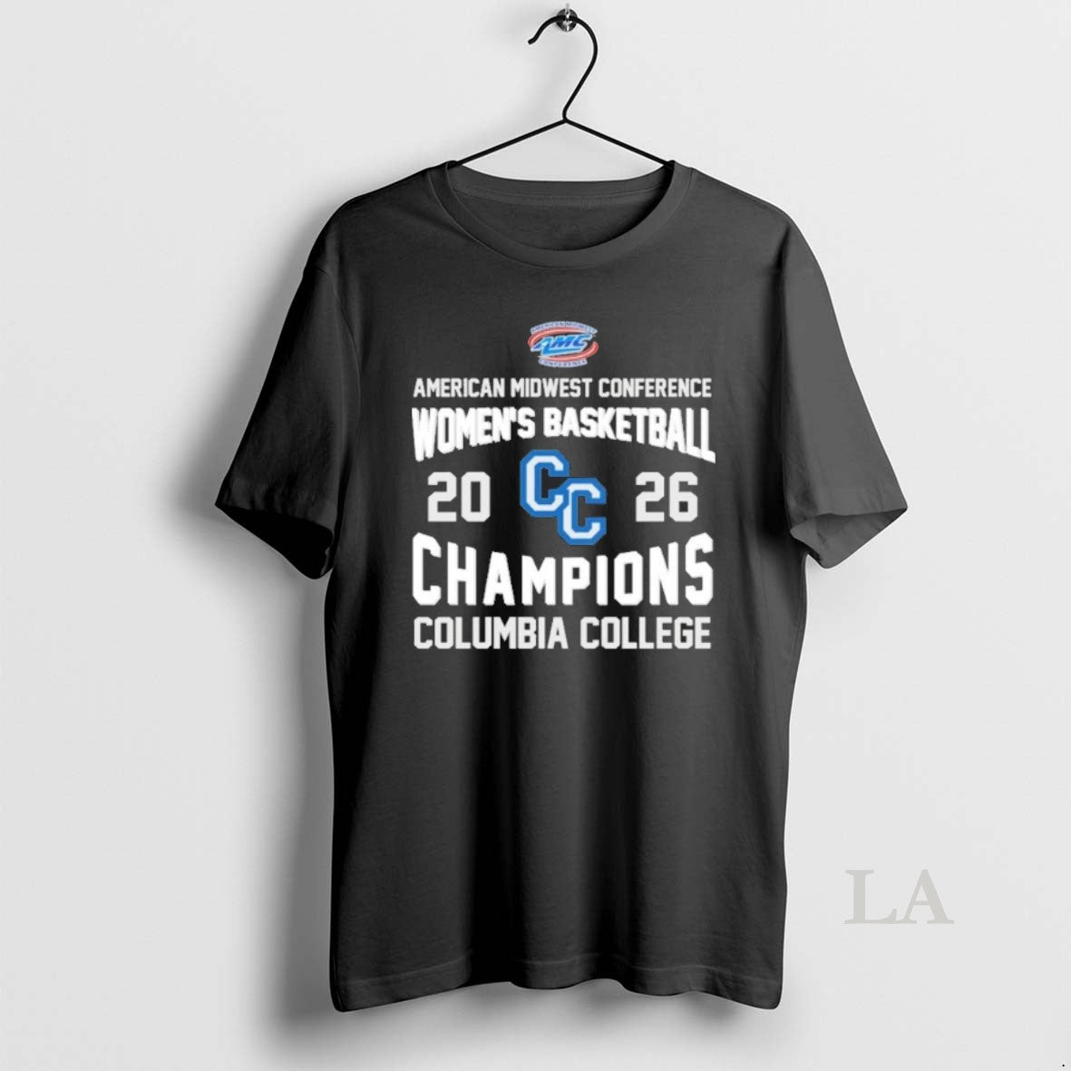 Original 2026 American Midwest Conference Womens Basketball Champions Columbia College