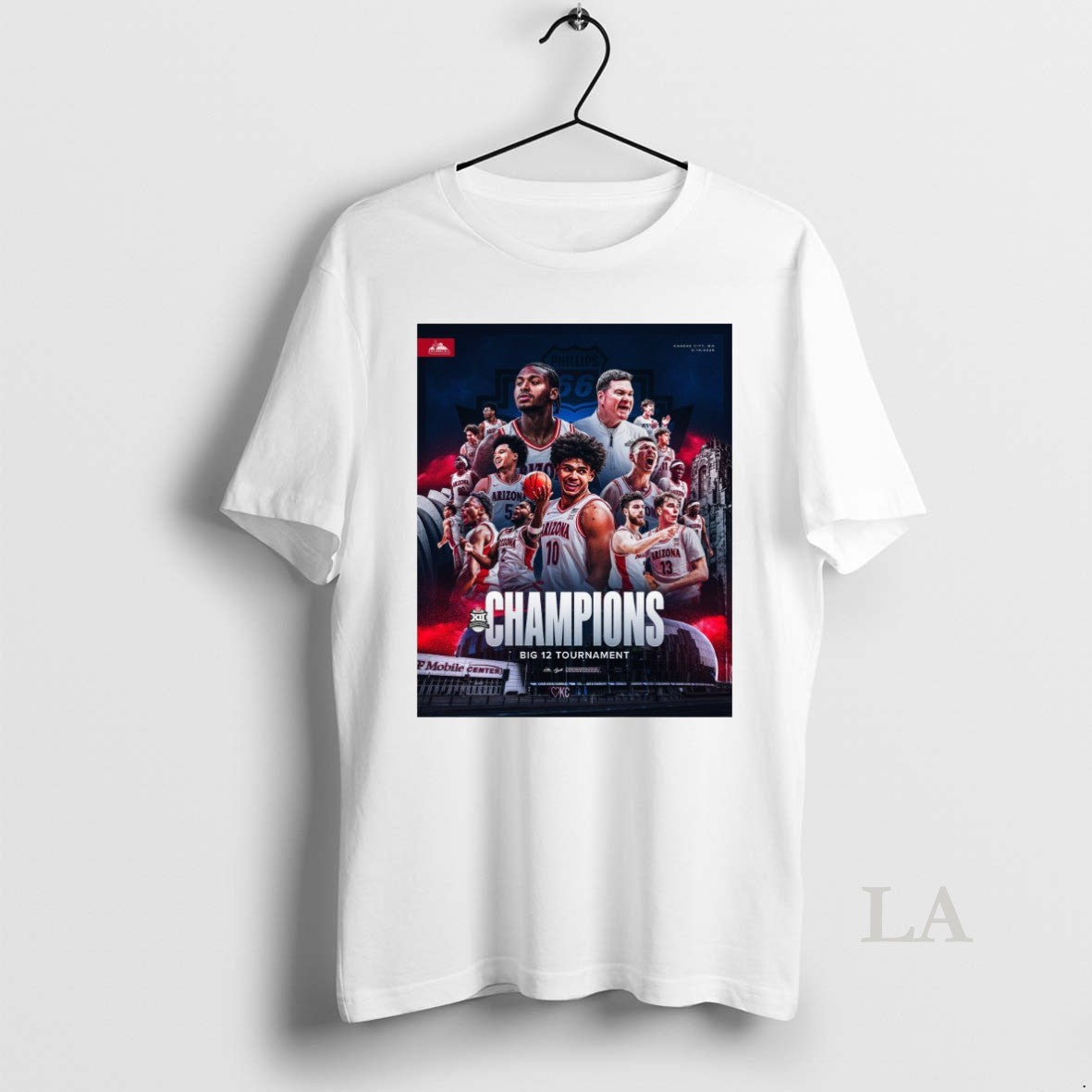 Original 2026 Big 12 Tournament Basketball Tournament Arizona Wildcats Mens Basketball
