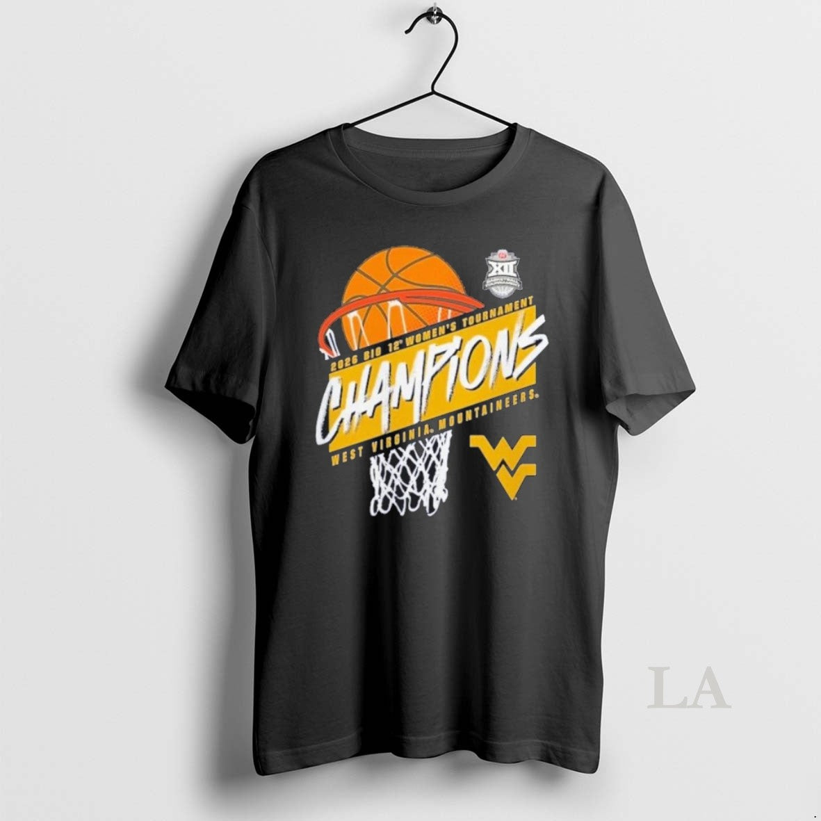 Original 2026 Big 12 Womens Basketball Tournament Champions West Virginia Mountaineers