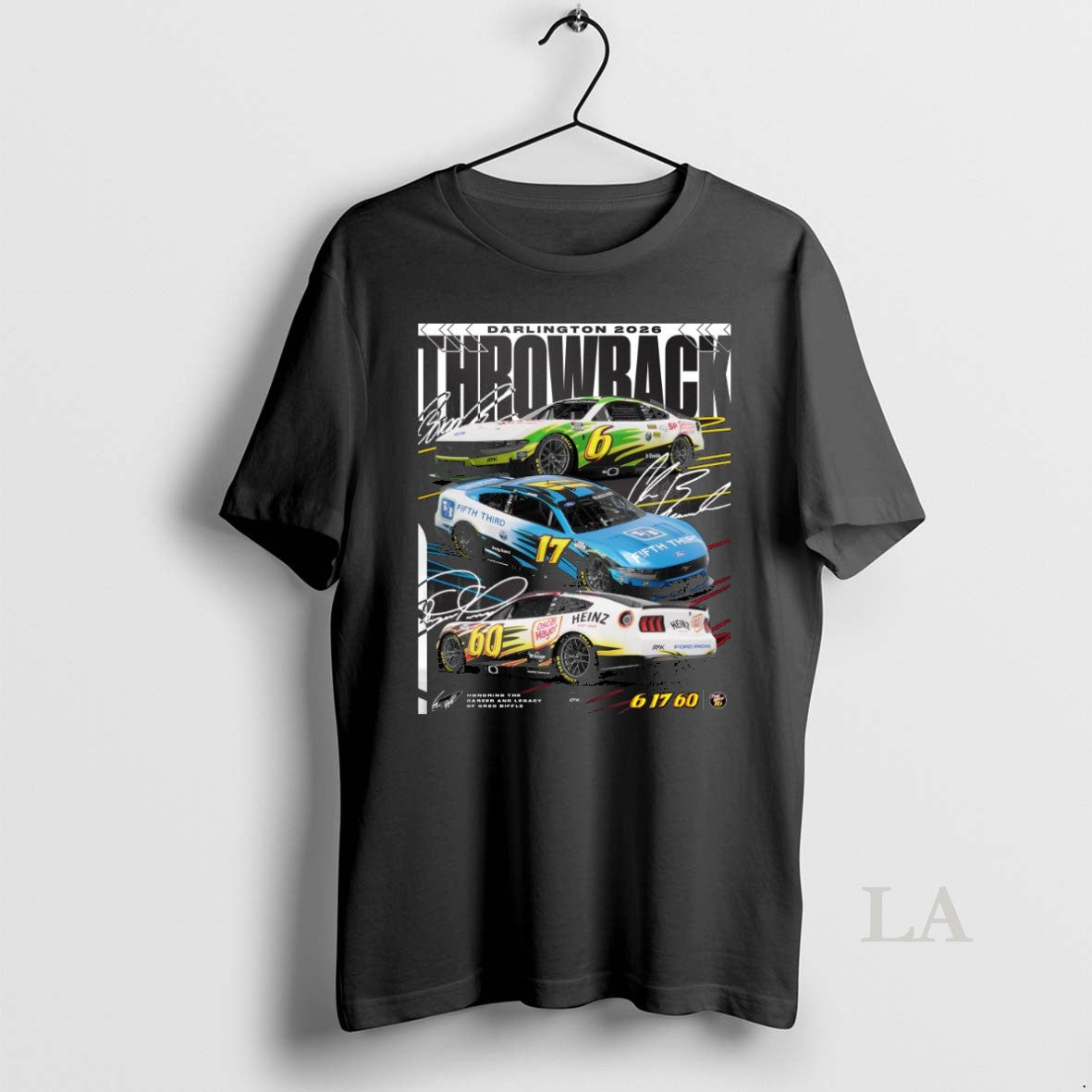 Original 2026 Darlington Throwback Honoring The Career And Legacy Of Greg Biffle Signatures