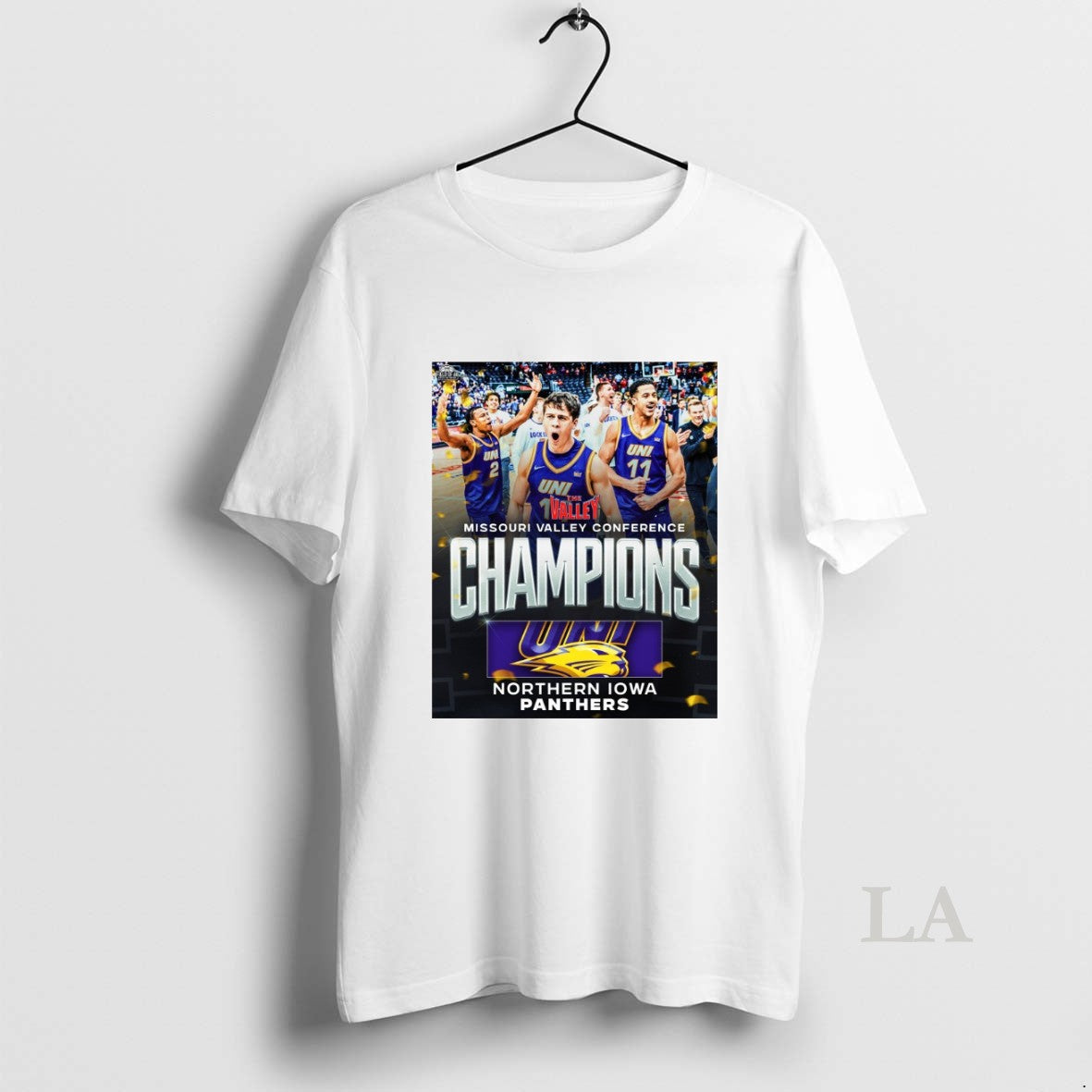 Original 2026 Northern Iowa Panthers Basketball Champions Missouri Valley Conference
