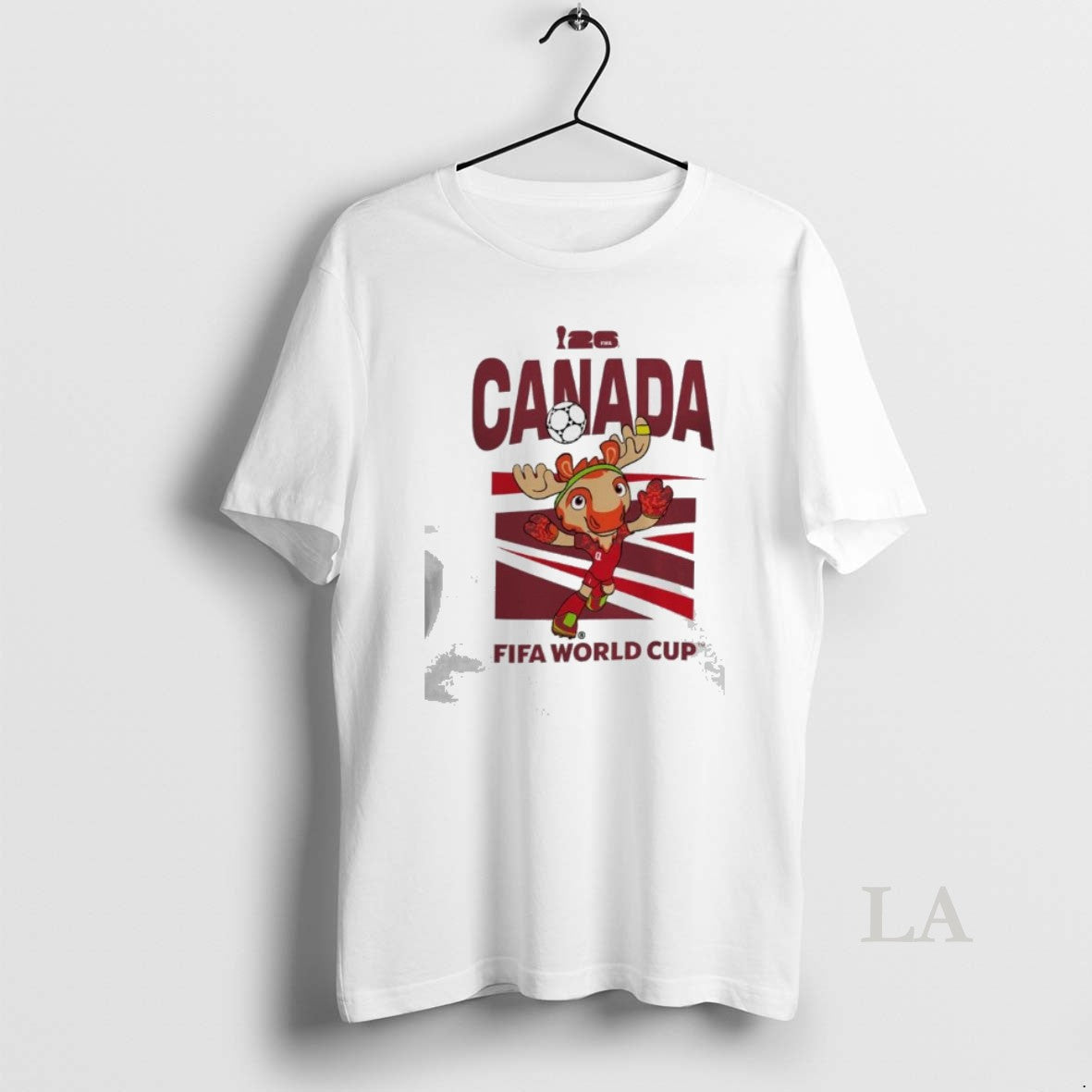 Original 2026 World Cup Canada Mascot White