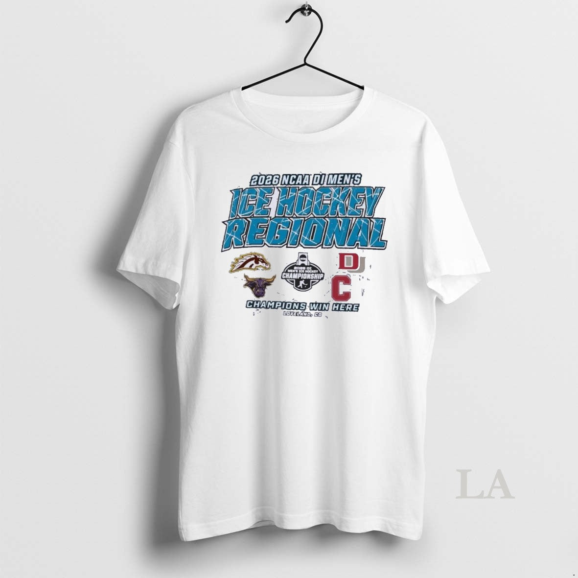 Original 4 Teams 2026 Ncaa Di Mens Ice Hockey Regional Loveland Co