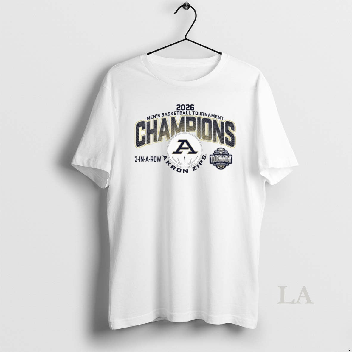 Original Akron Zips 2026 Mac Mens Basketball Tournament Champions 3 In A Row