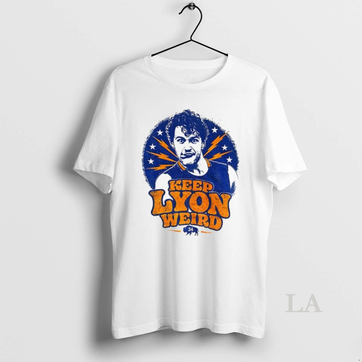 Original Alex Lyon Buffalo Sabres Hockey Keep Lyon Weird Nhl 2026 Vintage