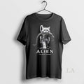 Original Alien The Short Version Cat Sci Fi Horror Parody Graphic