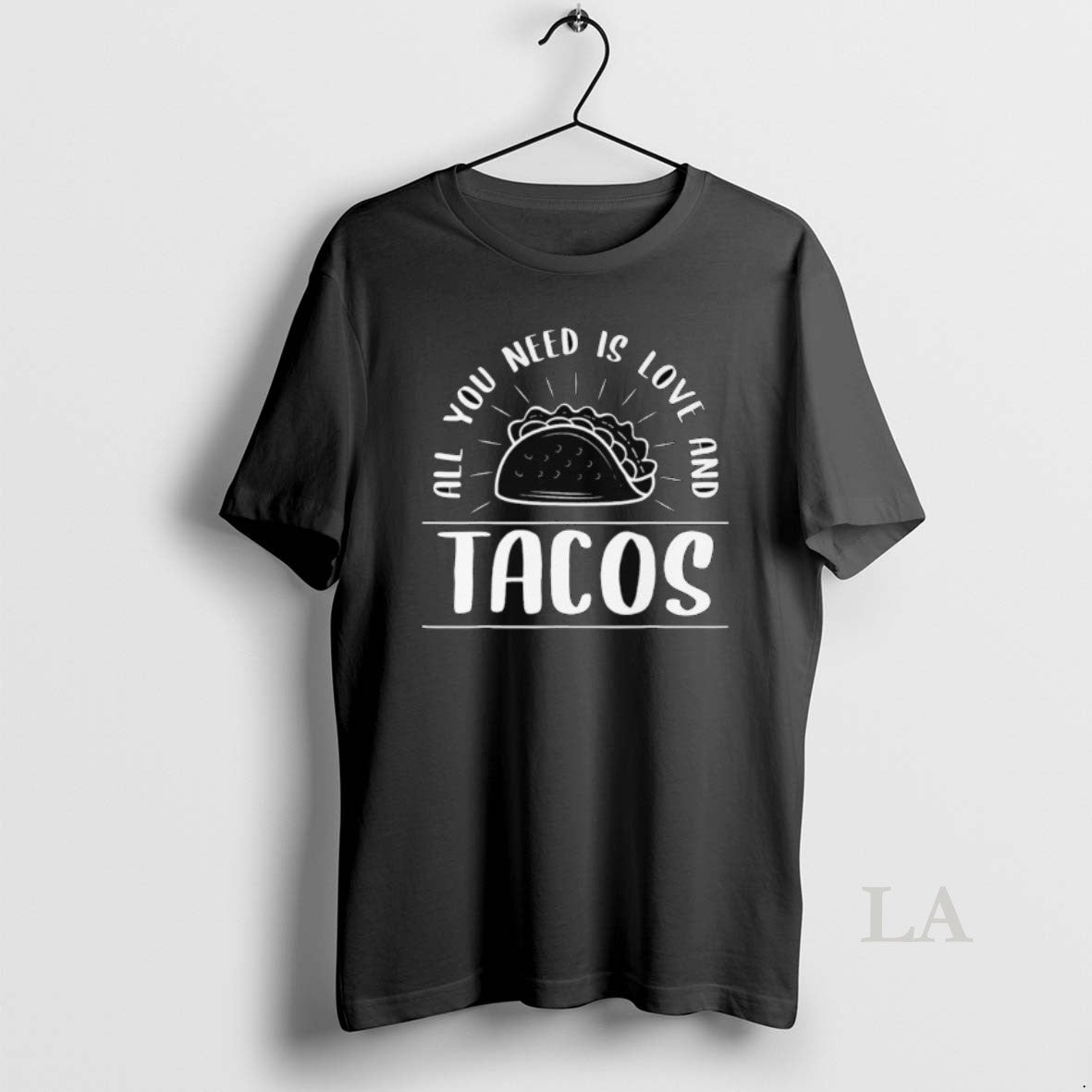 Original All You Need Is Love And Tacos Long Sleve