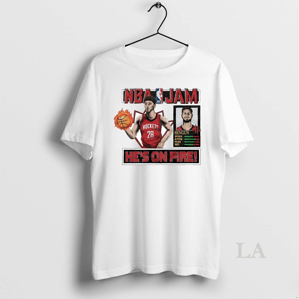 Original Alperen Sengun Hes On Fire Nba Jam Rockets