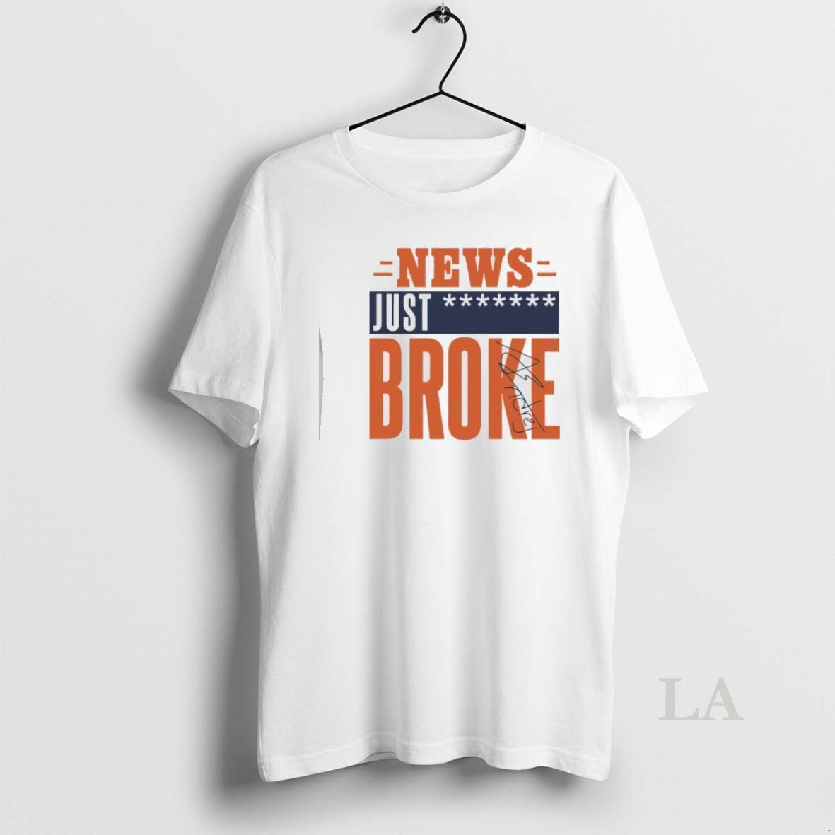 Original Andrej Stojakovic Illinois Fighting Illini News Just Broke Signature