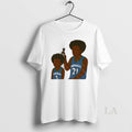 Original Anthony Edwards And Kevin Garnett Cartoon Minnesota Timberwolves Basketball Nba Playoffs