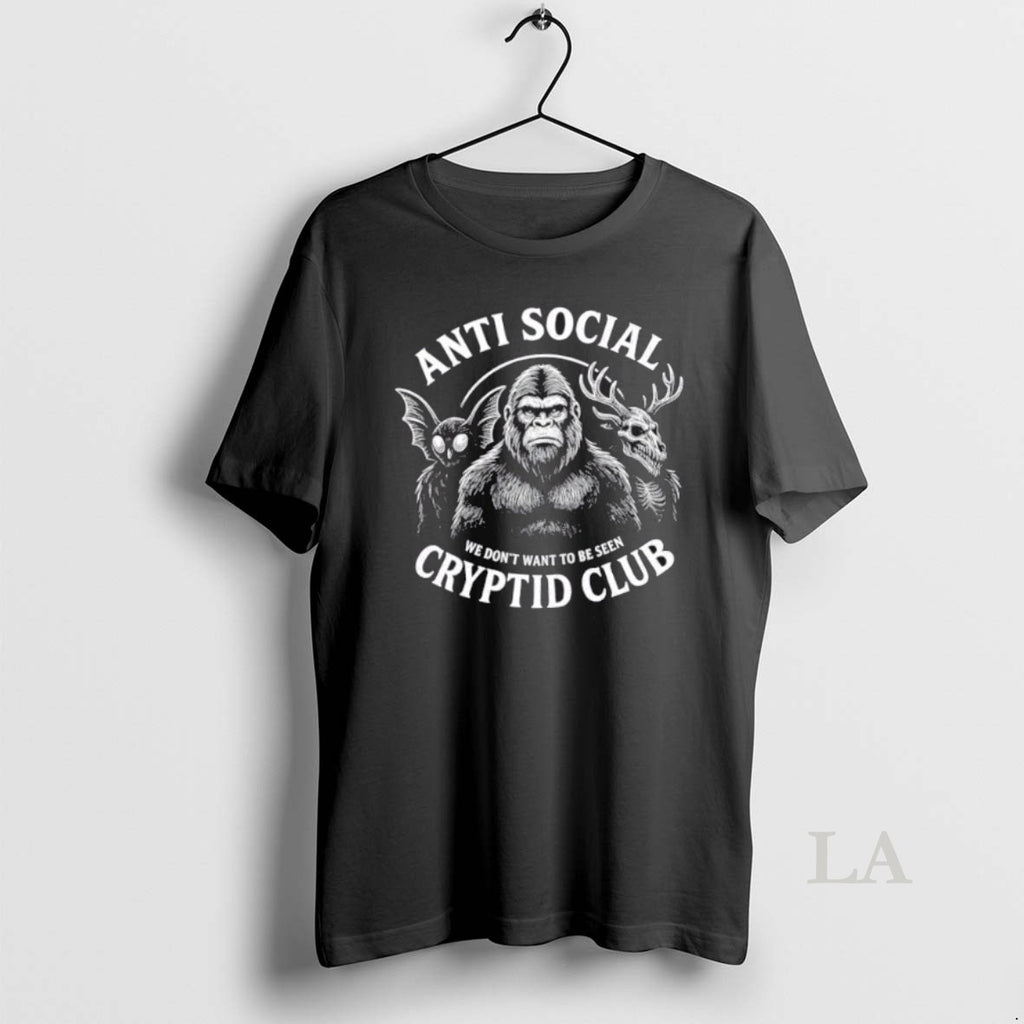 Original Anti Social Cryptid Club We Dont Want To Be Seen