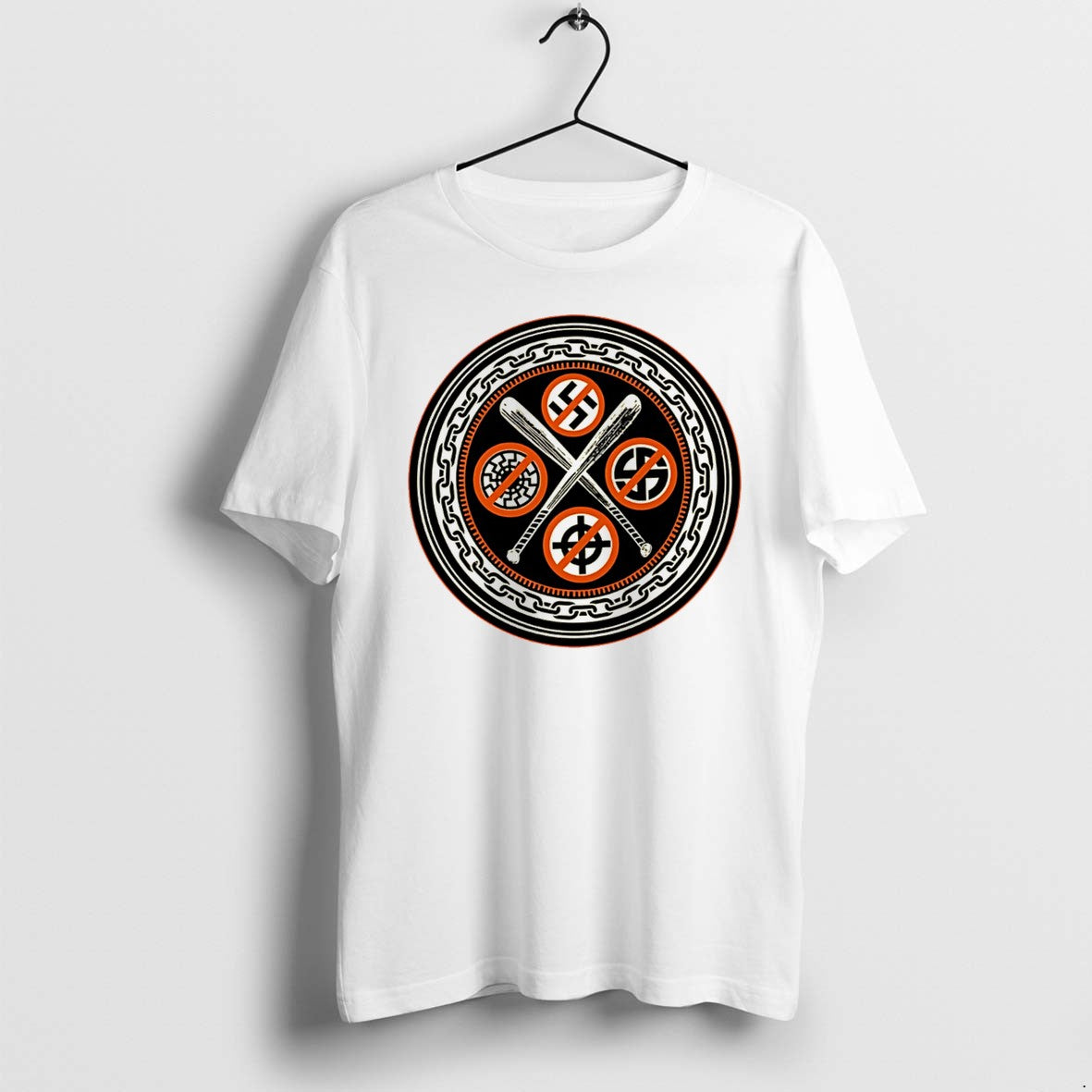 Original Antifascist Action No Nazis Graphic Tee Tshirts Jpg