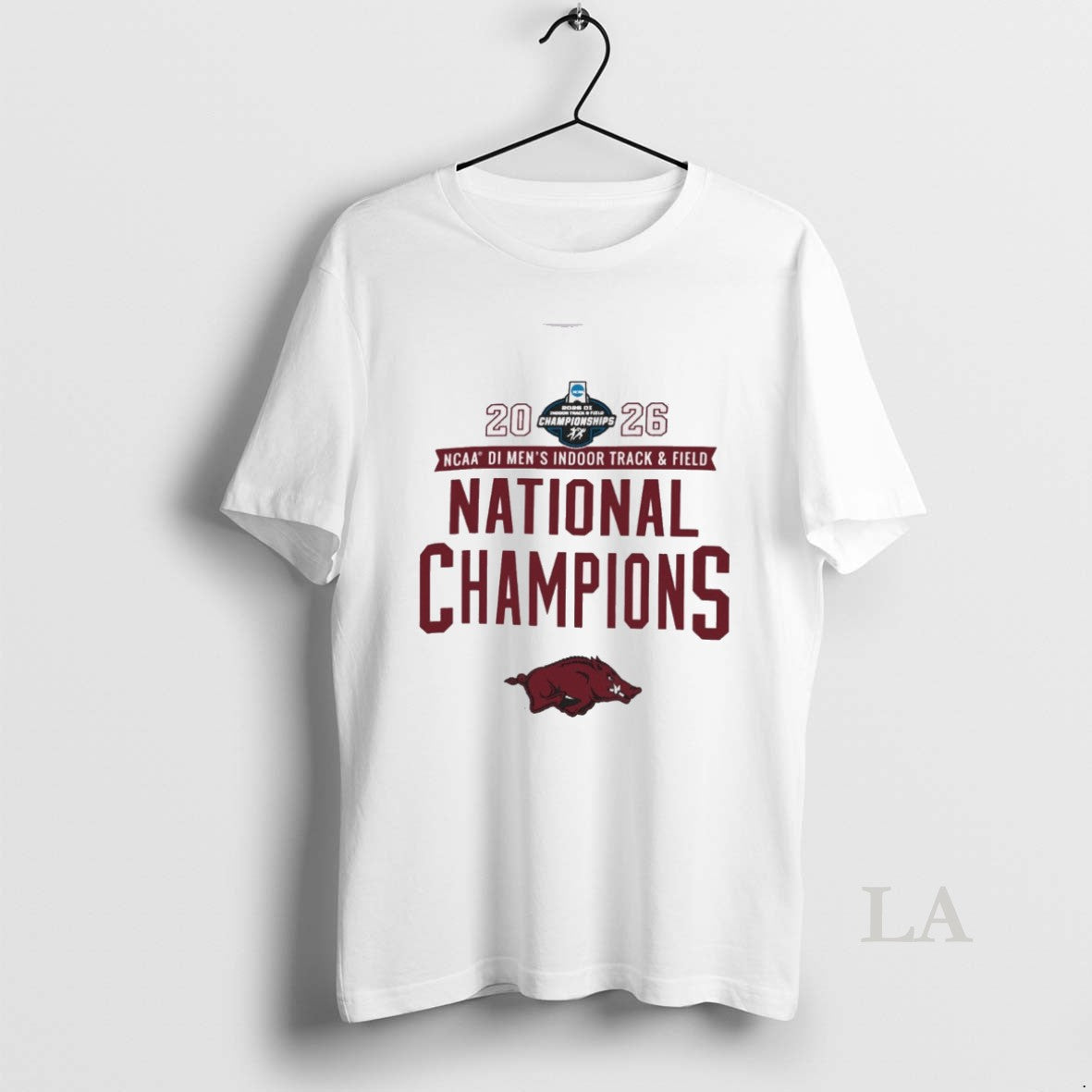 Original Arkansas Razorbacks 2026 Ncaa Di Mens Indoor Track Field National Champions