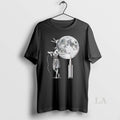 Original Artemis Moon Goddess With Rocket Space Mission Vintage