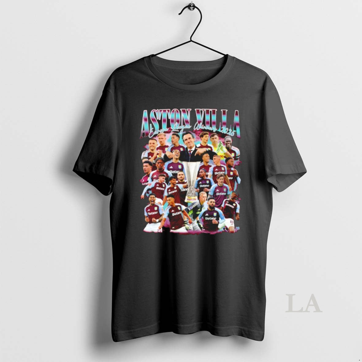 Original Aston Villa Premier League Winners 2026 Graphic