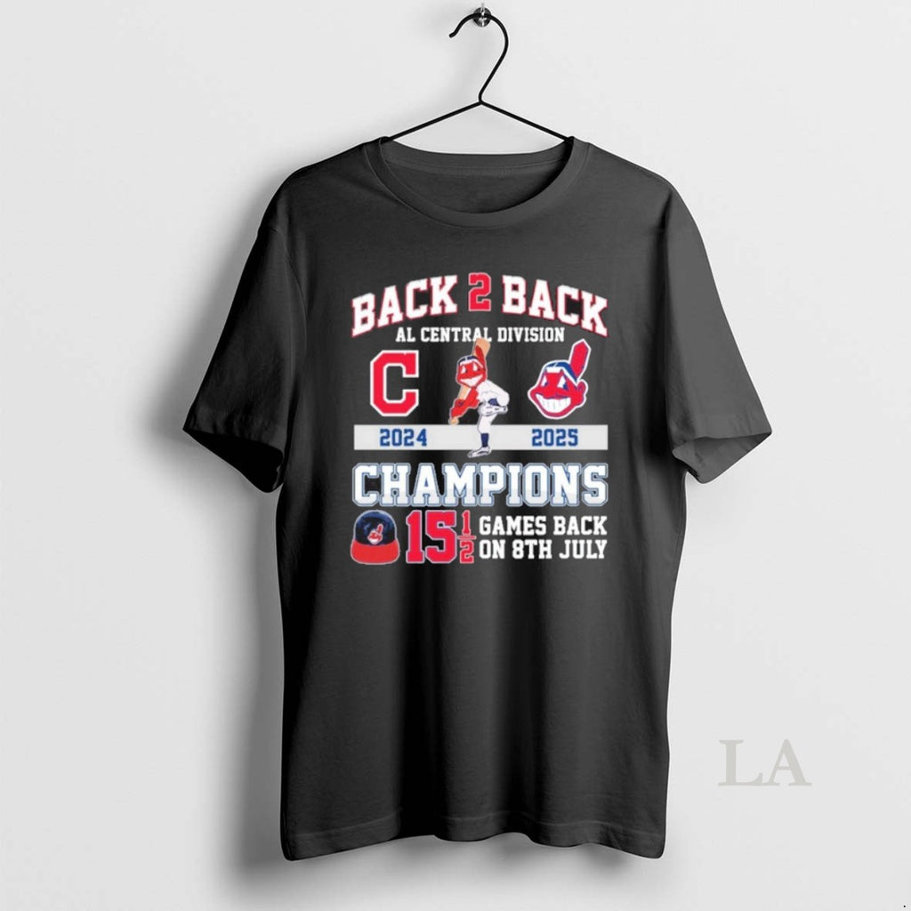 Original Back 2 Back Al Central Division Champions Cleveland Guardians Mascot