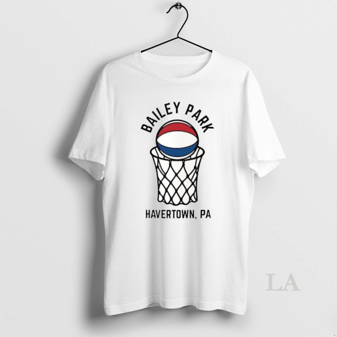 Original Bailey Park Havertown Pa Basketball Hoop Sports Graphic