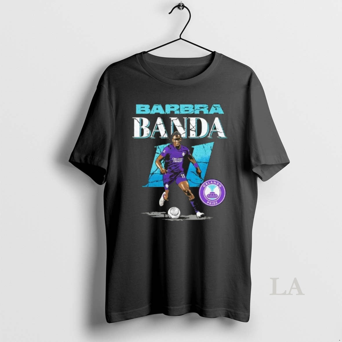 Original Barbra Banda Orlando Pride Cracked Number 11