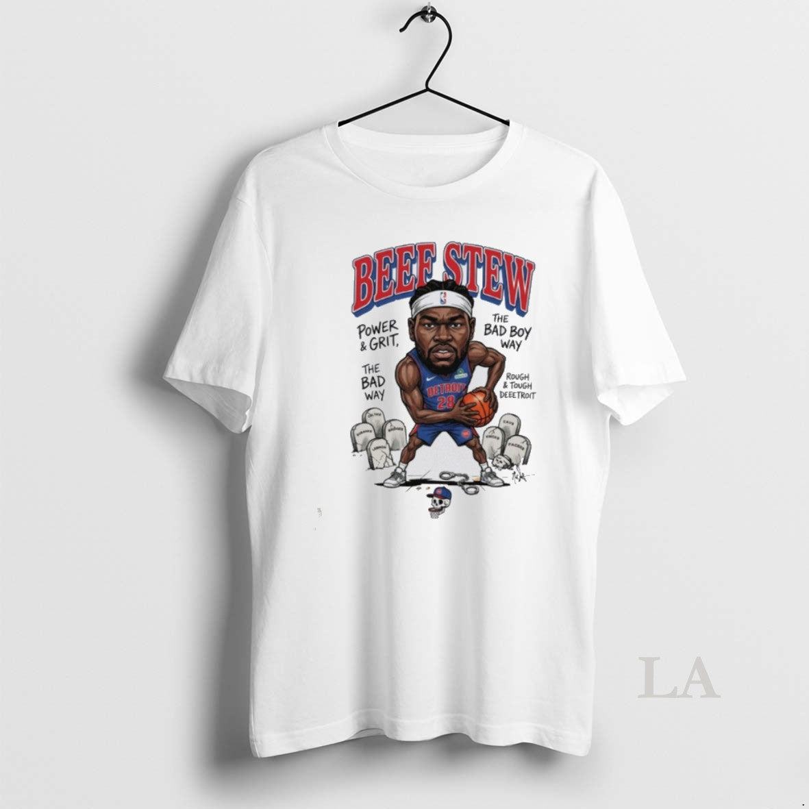 Original Beef Stew Isaiah Stewart Detroit Pistons Nba Cartoon