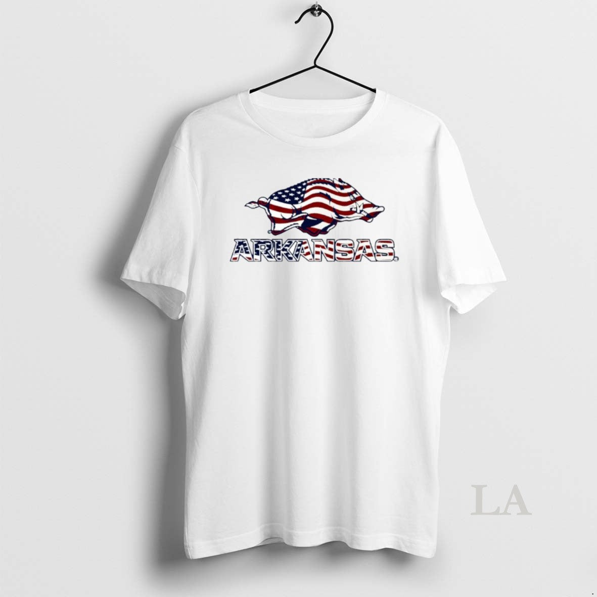 Original Best Arkansas Razorbacks Patriotic Marks Logo