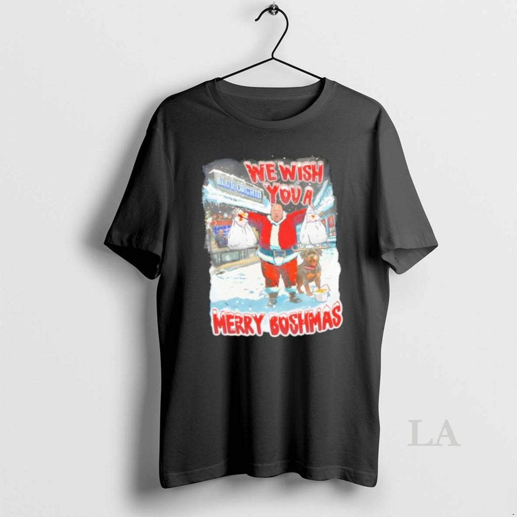 Original Big John We Wish You A Merry Boshmas Christmas
