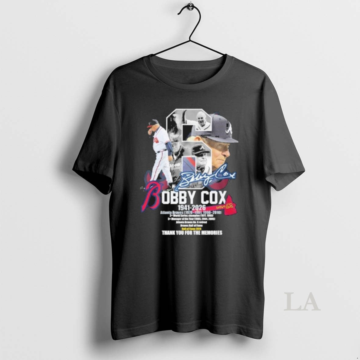 Original Bobby Cox Atlanta Braves 1941 2026 Thank You For The Memories