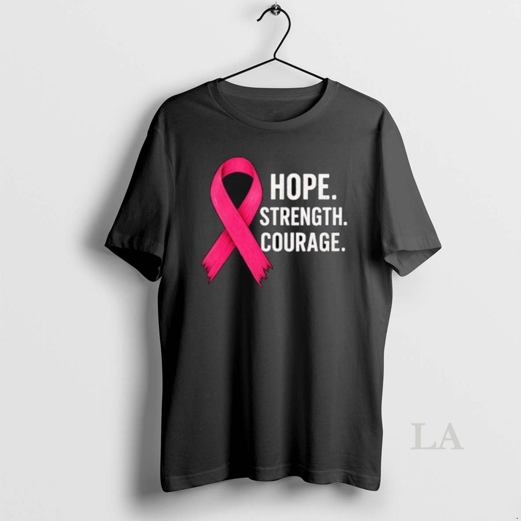 Original Breast Cancer Hope Strength Courage