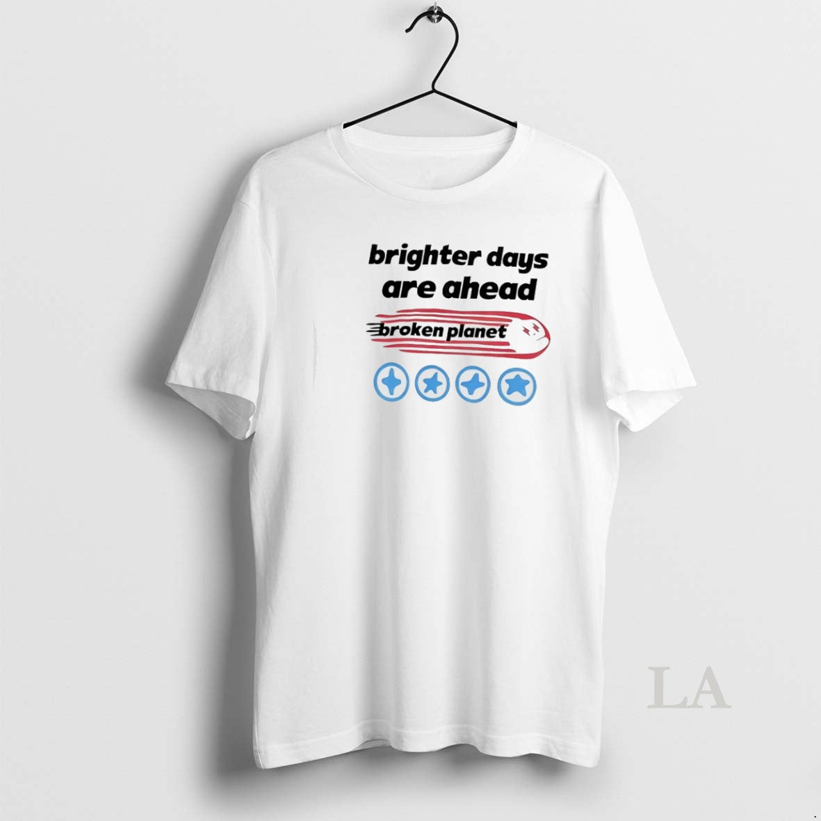 Original Brighter Days Are Ahead Broken Plane