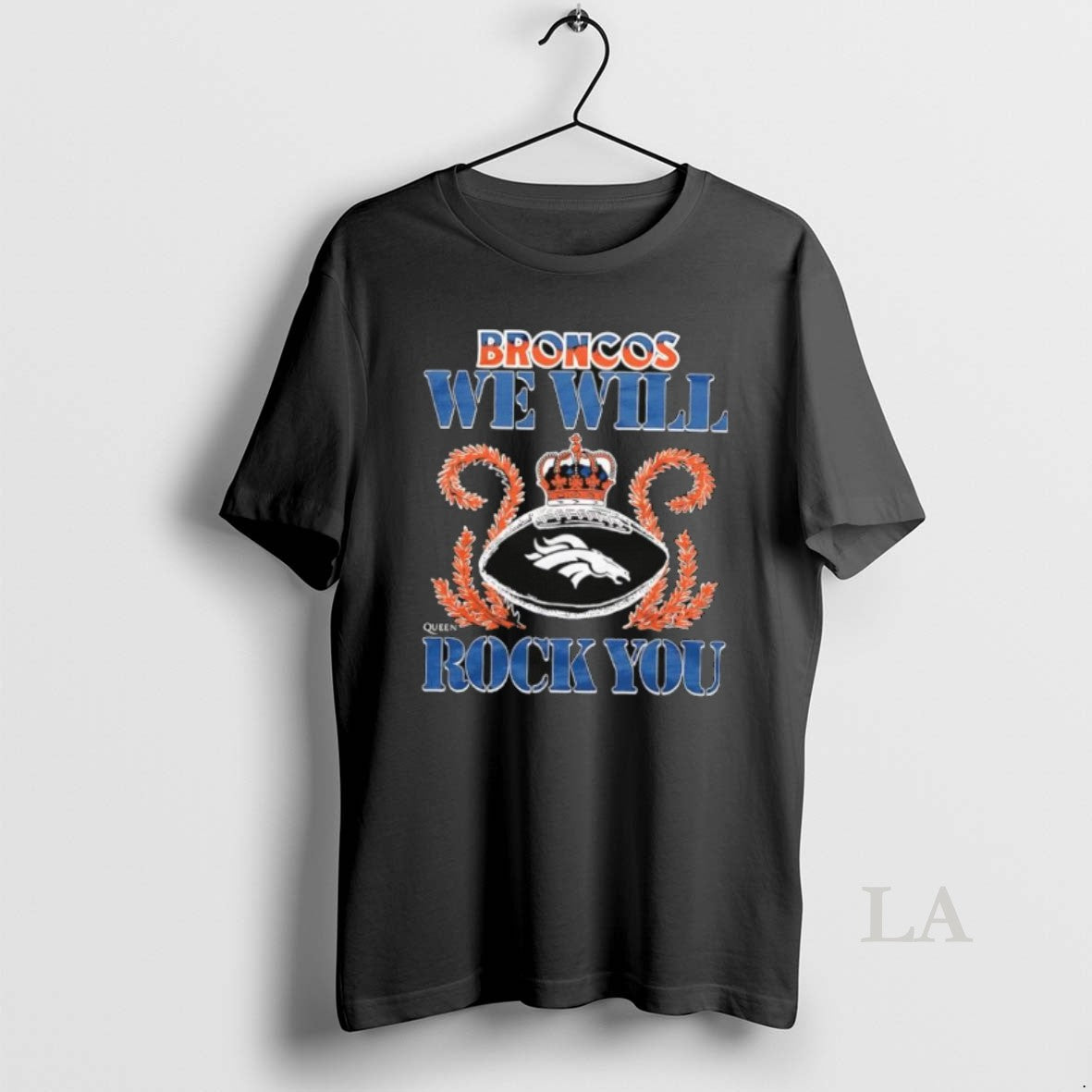 Original Broncos We Will Rock You Football Crown