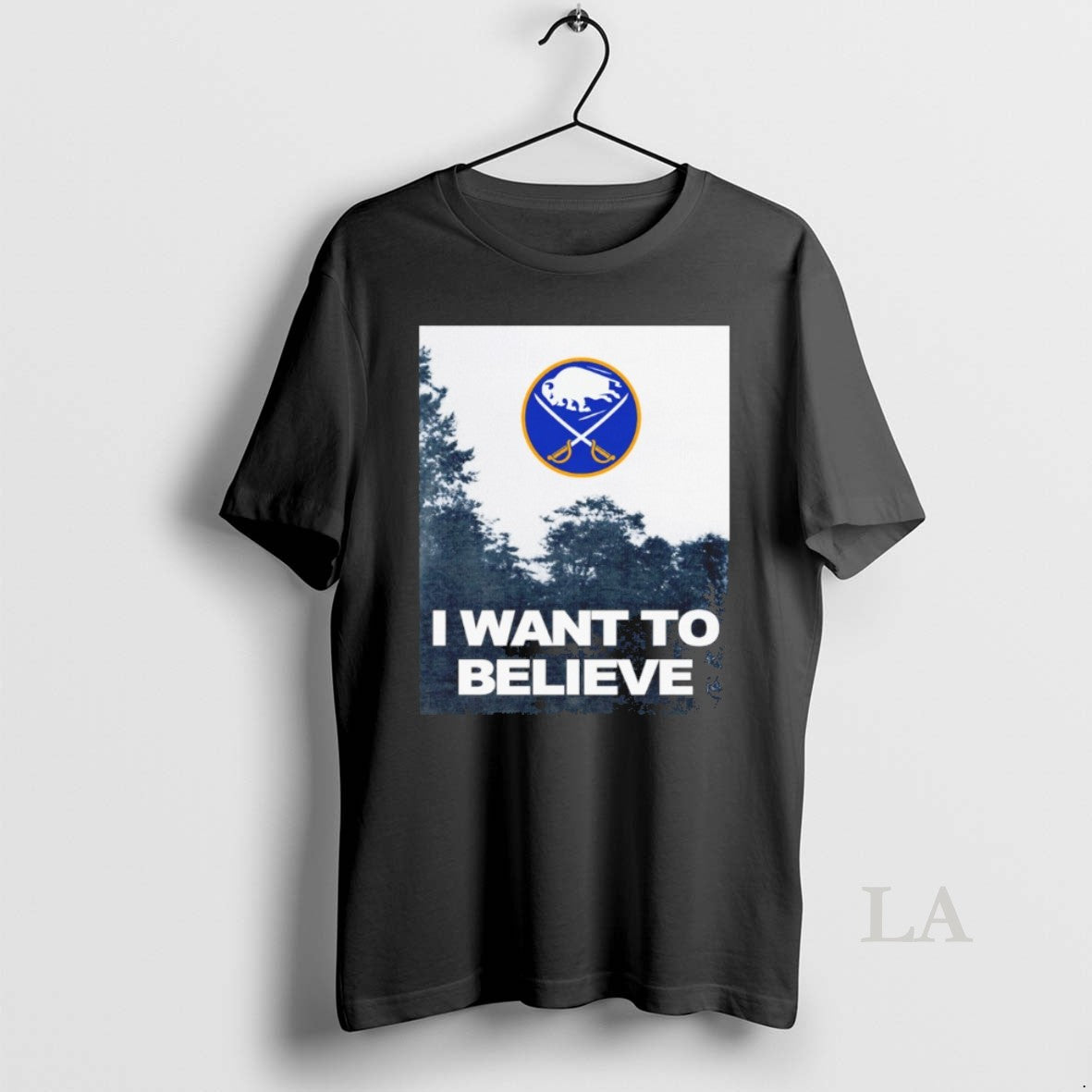 Original Buffalo Sabres Hockey Buffalo I Want To Believe Ufo