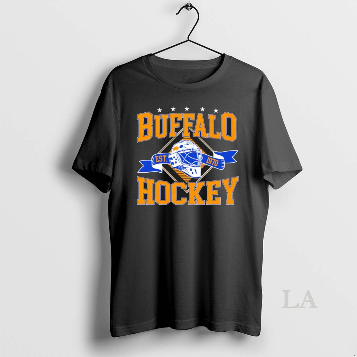 Original Buffalo Sabres Hockey Mask Nhl Est 1970
