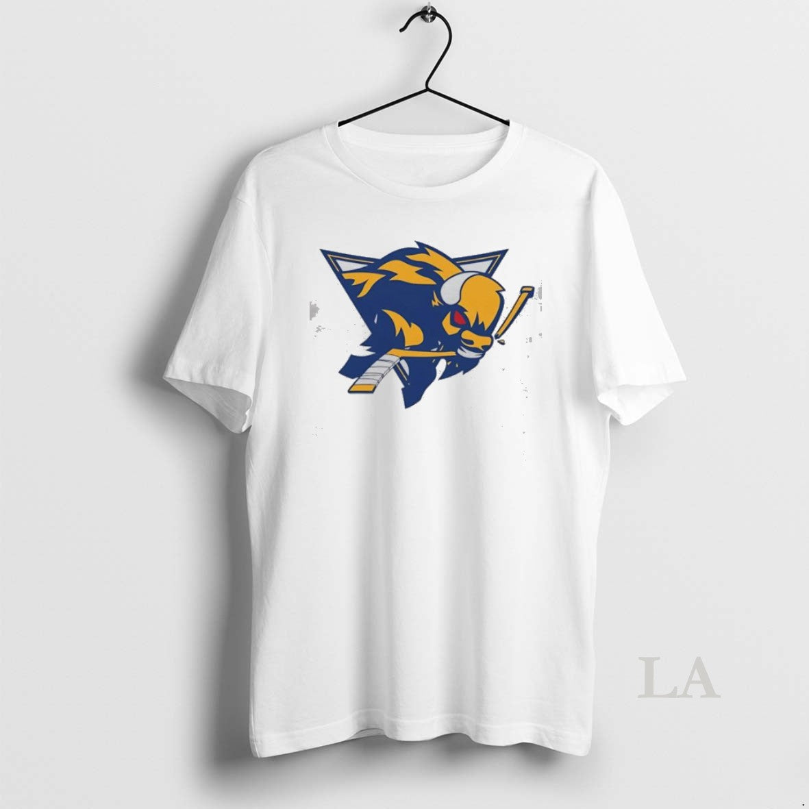 Original Buffalo Sabres Vintage Angry Goat Head Hockey Logo